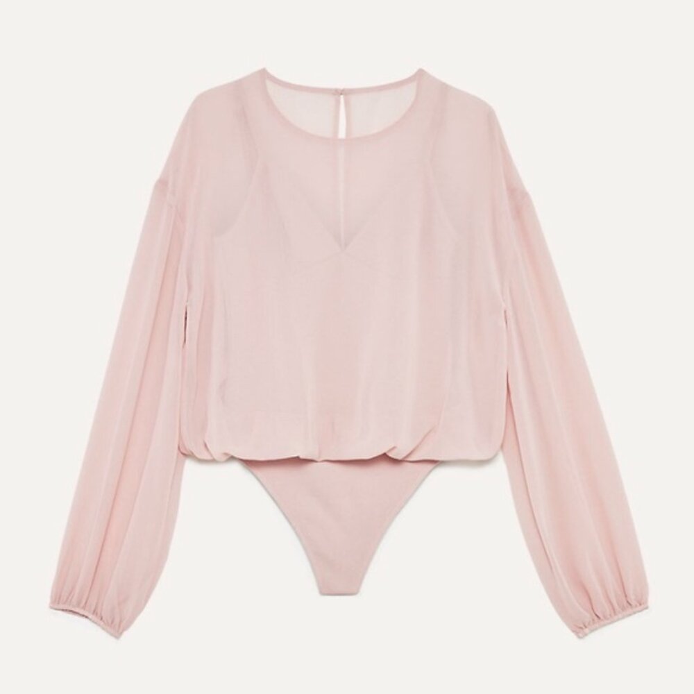 Aritizia Wilfred Blush Talmont Bodysuit